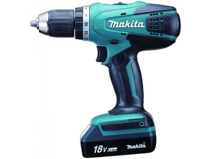 Aku vrtací šroubovák Li-ion 18V/1,5Ah G Makita DF457DWE