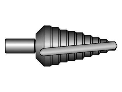 Vrták stupňovitý č.2 HSSE 6/30mm 691020