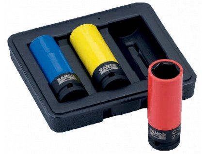 Sada nástrčných klíčů na kola 17,19,21 mm Bahco, BWSS12P3
