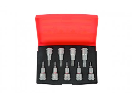 Sada nástrčných hlavic 1/2" Torx 9dílná Bahco S9TORX