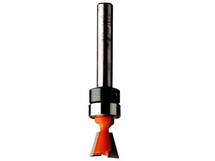 CMT C818 Fréza pro rybinový spoj s ložiskem - D16x25,4 L68,3 7° S=9,5 HW