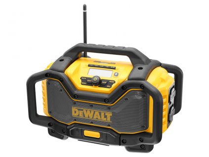 Dewalt DCR027 aku, síťové stavební rádio DAB, Bluetooth bez aku