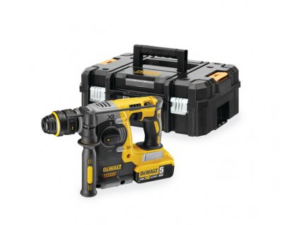 Aku kladivo vrtací bezuhlíkové SDS-Plus DeWALT DCH273P2TQW 2x5Ah