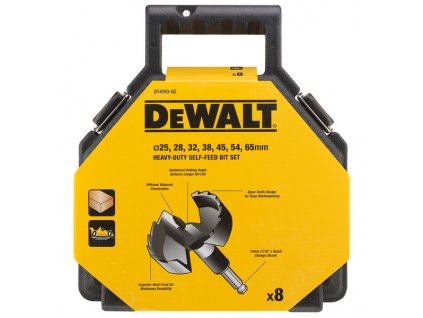 DeWALT DT4593 Sada vrtáku do dřeva FORSTNER 8kusů