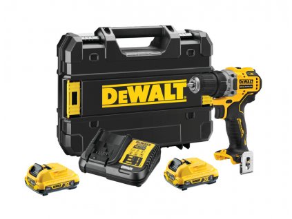 Aku šroubovák DeWALT 12V 2x2,0 Ah DCD701D2