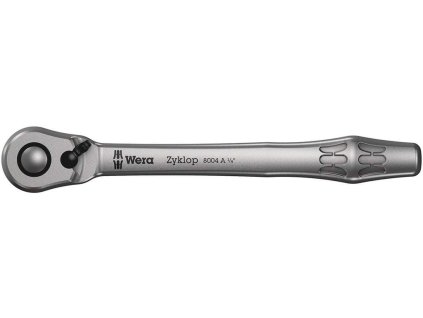 Wera 004004 Ráčna Zyklop 1/4", přepínací. 8004 A Ráčna Zyklop Metal