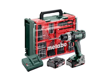 SB 18 L Set (602317710) Akumulátorová příklepová vrtačka Metabo