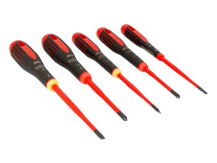 BAHCO BE-9881SL-XE sada ergonomických izolovaných šroubováků ERGO SLIM VDE PL+PH, vánoční balení