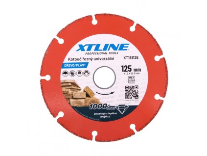 XT Kotouč univerzální na dřevo plast 115