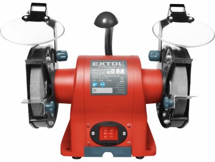 Bruska stolní dvoukotoučová, 350W Extool