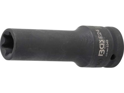 Nástrčná hlavice 3/4" E24 BGS105349, prodloužená, tvrzená pro E-Profil