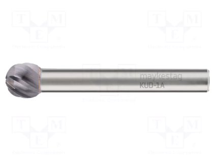 Fréza technická KUD Ø: 12mm; L: 55mm; hliník; Dél.prac.části: 10mm; 1A