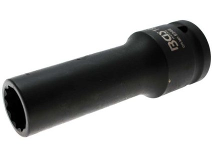 Nástrčná hlavice 3/4" 19 mm BGS105346, prodloužená, tvrzená, 12hranná
