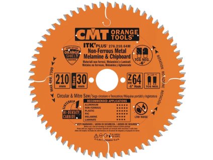 CMT ITK Ultra tenký kotouč na lamino, plast a neželezné kovy - D300x2,8 d30 Z96 HW