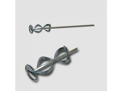 Míchadlo s kruhem Zn 70 mm dlouhá spirála XTline