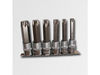 Sada nástavců TORX T55-T100 100mm 1/2"