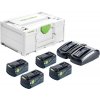 Napájecí sada SYS 18V 4x5,2/TCL 6 DUO