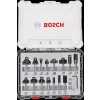 Sada stopkových tvarových fréz, stopka 6mm (15ks) Bosch 2 607 017 471