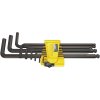 Wera 022171 Zástrčné klíče inbus 950/9 Hex-Plus Imperial 1, palcové, BlackLaser (Sada 9 dílů)