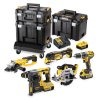 DeWalt DCK654P3T 18V sada DCD796 + DCF887 + DCS391 + DCS355 +DCH273 + DCG412, 3 x 5,0 Ah, kufr