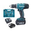 MAKITA DDF453SFX1 Aku vrtací šroubovák s příslušenstvím Li-ion LXT (2x3,0Ah/18V)