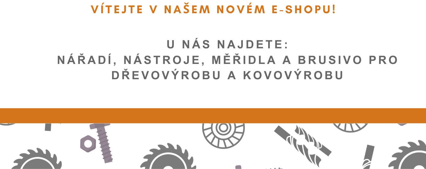 VÍTEJTE V NAŠEM NOVÉM E-SHOPU! 1