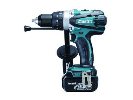 113913 1 aku priklepovy sroubovak li ion lxt 18v 5ah makpac makita dhp458rtj