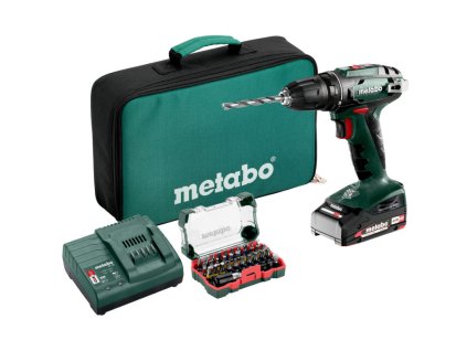 114120 1 aku vrtaci sroubovak bs 18 set metabo