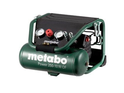 110703 1 bezolejovy kompresor power 250 10 w of metabo
