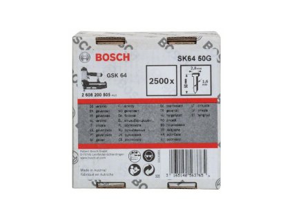 71427 1 bosch hrebiky 1 6 16g hrebik tvar t sk64 50g 2500 ks