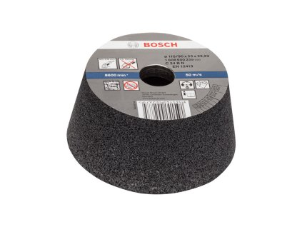 67731 1 brusny hrnec konicky kamen beton 90 110x55 mm zrnitost 24 bosch