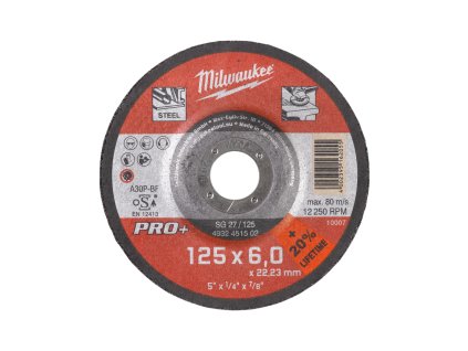 112080 1 brusny kotouc na kov pro sg 27 125 x 6 milwaukee