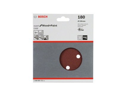 71946 1 brusny papir c430 expert for wood and paint 6der p180 bosch