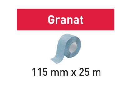 106596 1 brusny pas stickfix v roli festool granat 115x25 p40 gr
