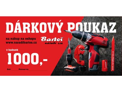 110271 1 darkovy poukaz v hodnote 1000kc do e shopu