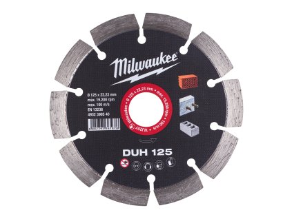 111840 diamantovy kotouc duh 125 x 22 2mm milwaukee