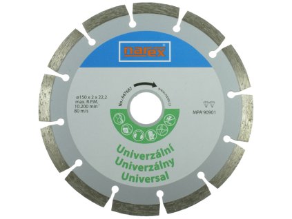 66018 1 diamantovy rezny kotouc narex universal dia 150 beton