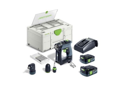 113025 2 festool akumulatorovy vrtaci sroubovak cxs 12 2 5 set