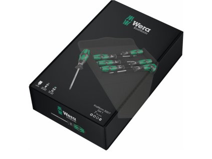 109413 1 kraftform 300 7 set 1 sada sroubovaku v pouzdre wera