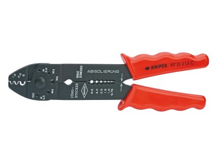 74889 krimpovaci kleste na lisovani konektoru knipex 9721215c