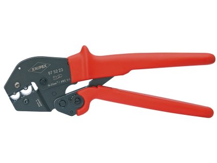 74991 1 krimpovaci kleste na lisovani konektoru knipex 975223