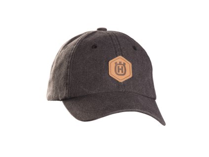 107103 1 ksiltovka tmave seda s kozenym logem husqvarna