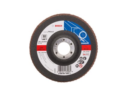 69978 1 lamelovy brusny kotouc lomeny x551 expert for metal 125x22 23 mm p80 bosch