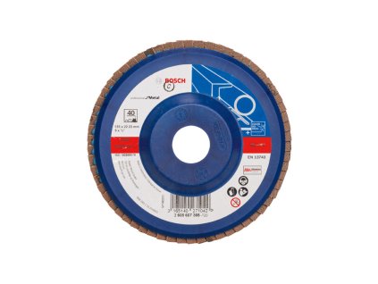 70011 1 lamelovy brusny kotouc x551 expert for metal 125x22 23 mm p40 bosch