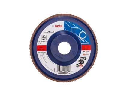 70017 1 lamelovy brusny kotouc x551 expert for metal 125x22 23 mm p80 bosch