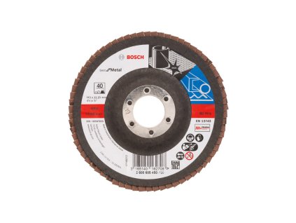 67485 1 lamelovy brusny kotouc x571 best for metal 115x22 23 mm p40 bosch