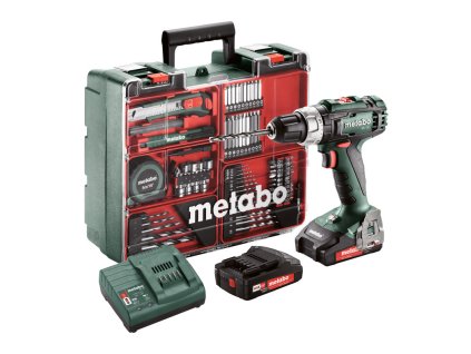 108837 metabo bs 18 l set 602321870 akumulatorovy vrtaci sroubovak