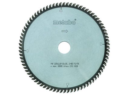 100548 1 metabo pilovy kotouc 254x2 4 1 8x30 t 80 fz tz