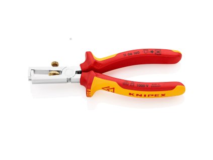 75486 1 odizolovaci kleste stripky 160mm knipex 1106160 1000v