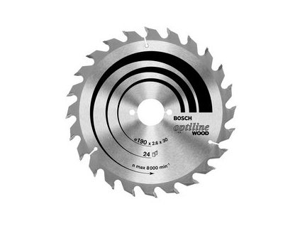 68376 2 pilovy kotouc 184x30 mm 36 zubu bosch optiline wood 2 608 640 611